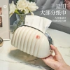 Shell creative light luxury bag, tissue box, home living room, bathroom, table, spring paper tissue box, plastic tissue box Specification image